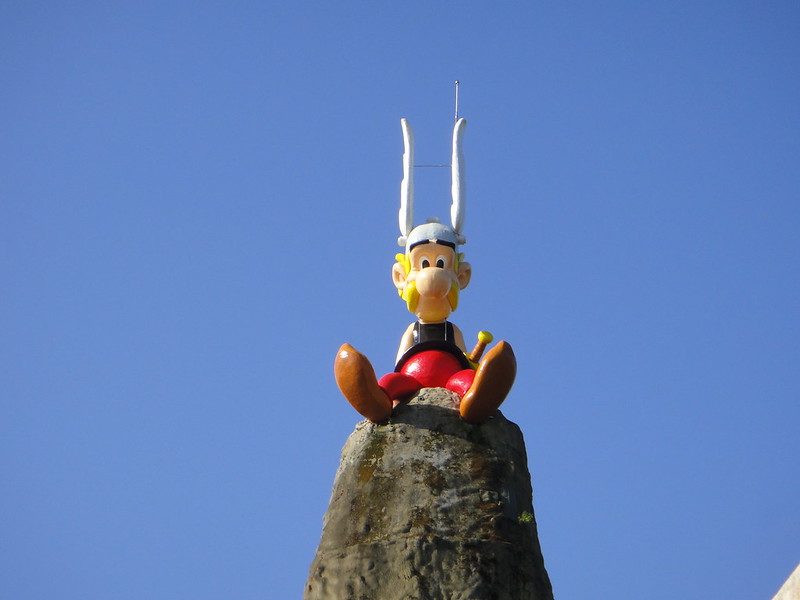 Statue d’Astérix au parc